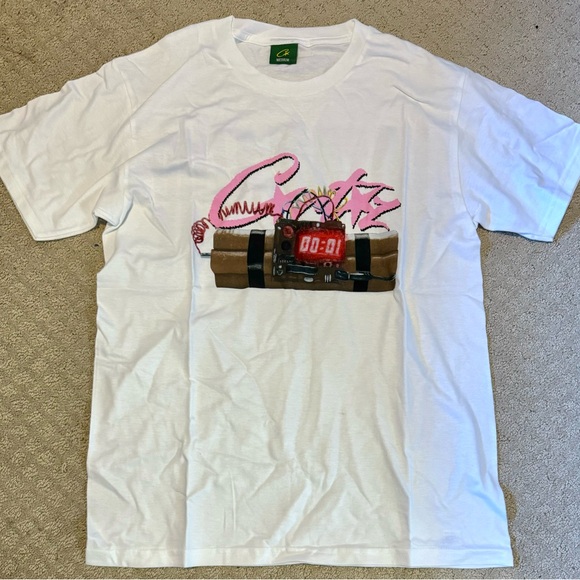 Corteiz No Time 4 Luv T shirt White - Picture 1 of 3
